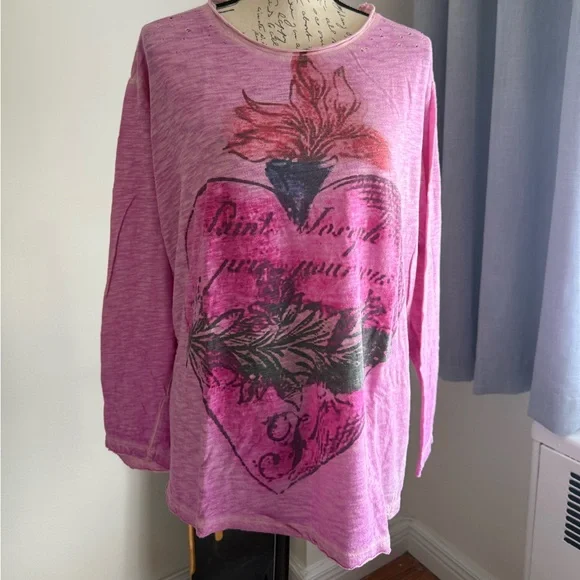 Magnolia Pearl Pink Graphic Tee - Picture 2 of 2